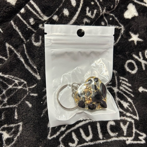 Black and Gold Keychains - Picture 2 of 2